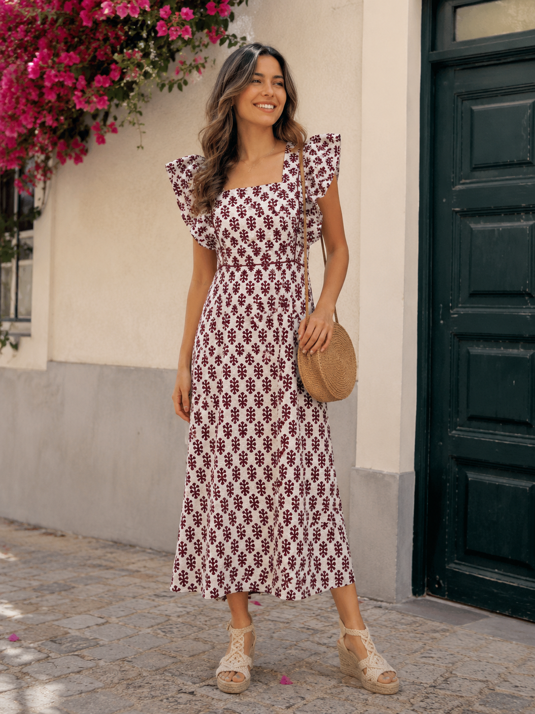 Vestido Toledo folho