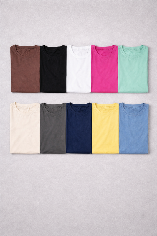 Camiseta básica de algodón