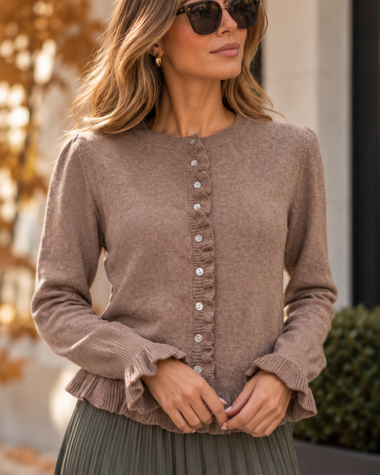 Chaqueta Malha Romantic Folho
