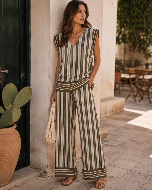 Conjunto riscas etnic