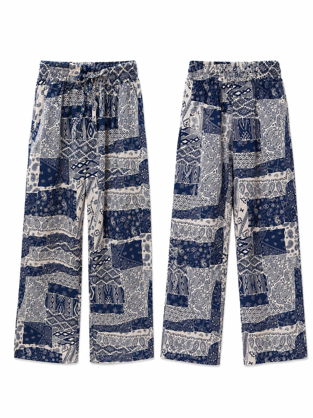 Calça com bolso print cornucópias