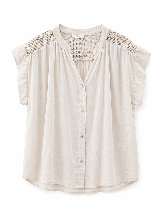 Camisa m/c c/lurex