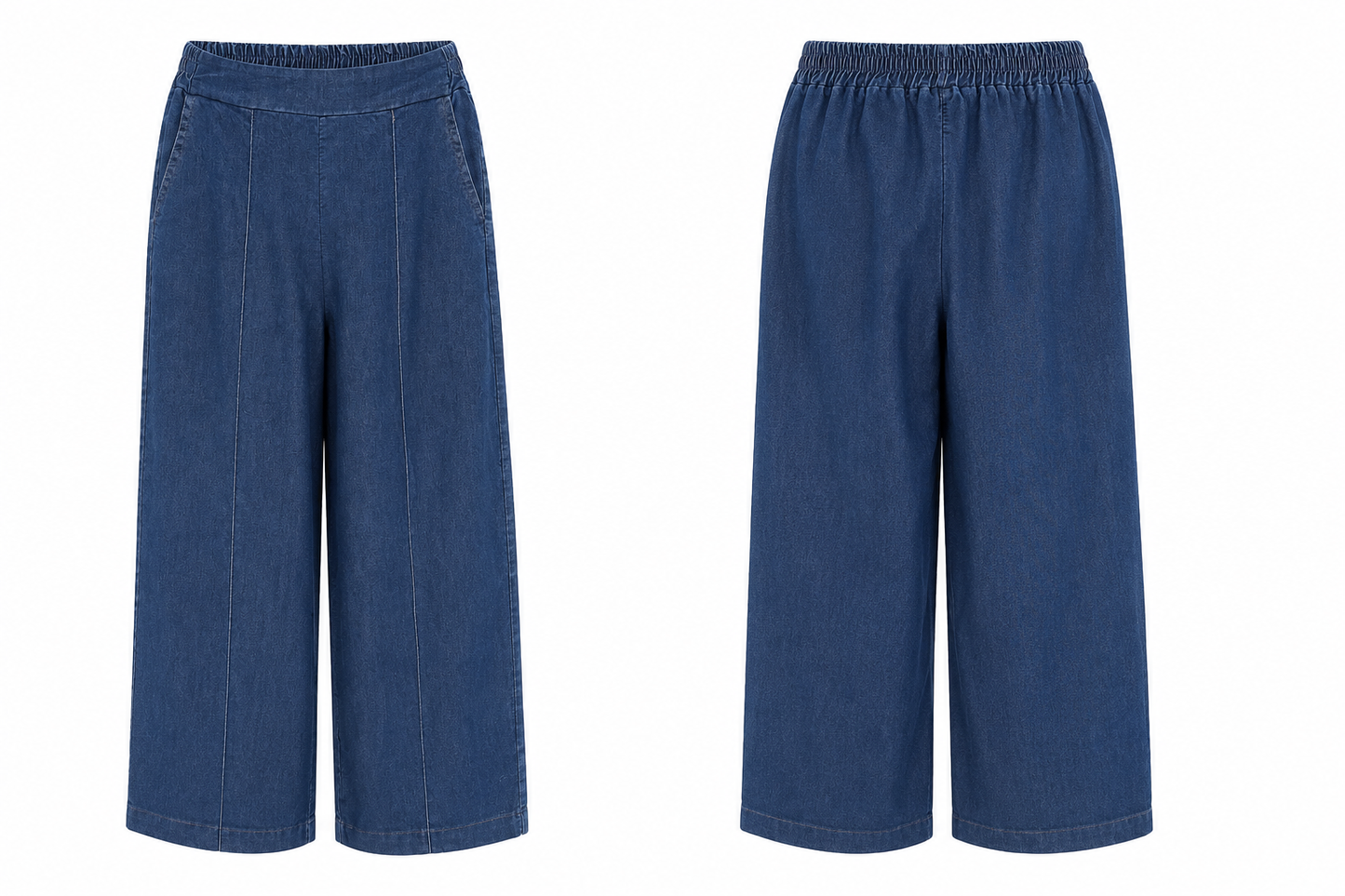 Calça Ganga Elastico Bolsos