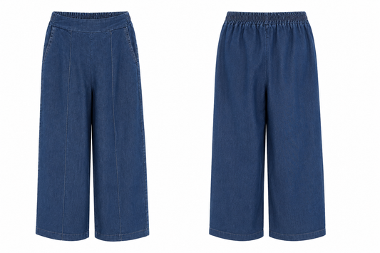 Calça Ganga Elastico Bolsos