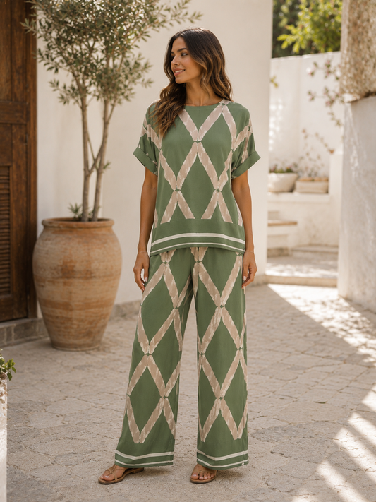 Conjunto Losangulo Malha Fria