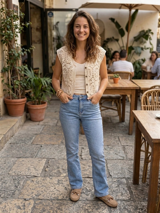 Casaco Rendado Fiore