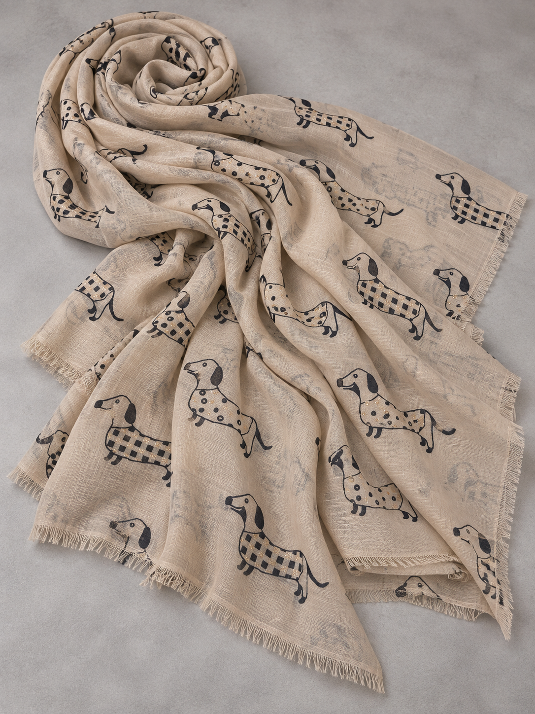 Echarpe Cães Cotton