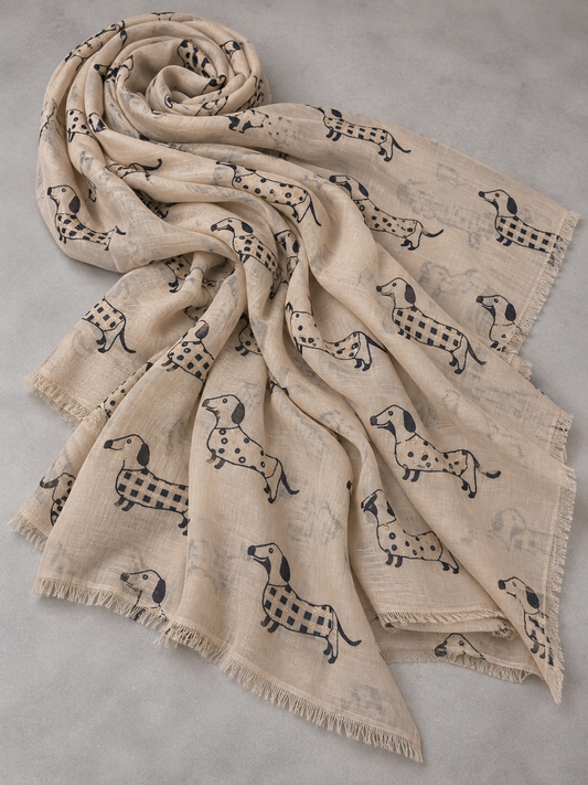 Echarpe Cães Cotton