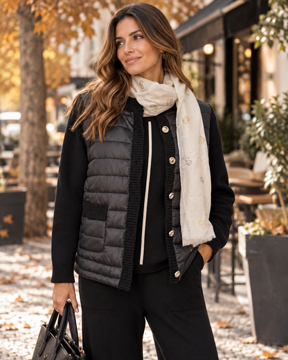 Cazadora Nylon/malha Betty