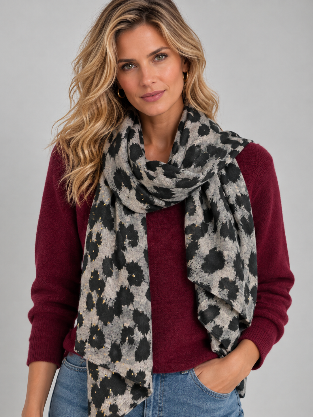 Echarpe Big Animal Print