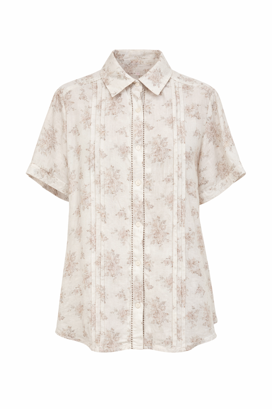 Camisa romantic flores