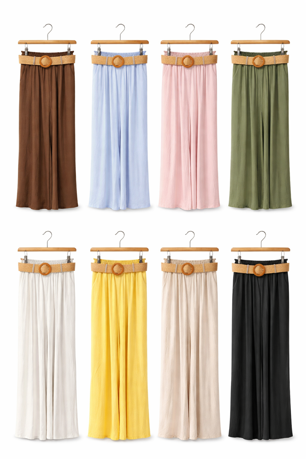Calça Portofino Solta Com Bolso