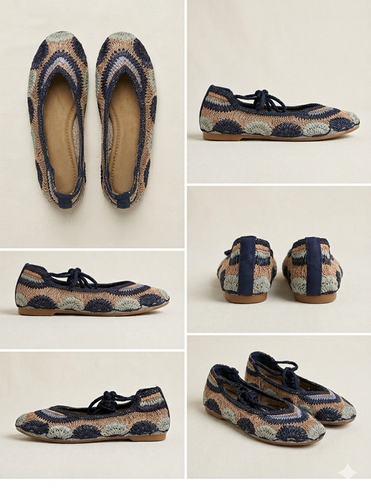 Sabrina Rafia Multicolor Étnica