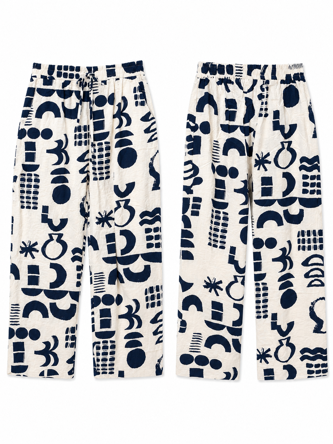 Calça abstrata