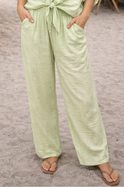 Calça Solta Firenze com Bolso