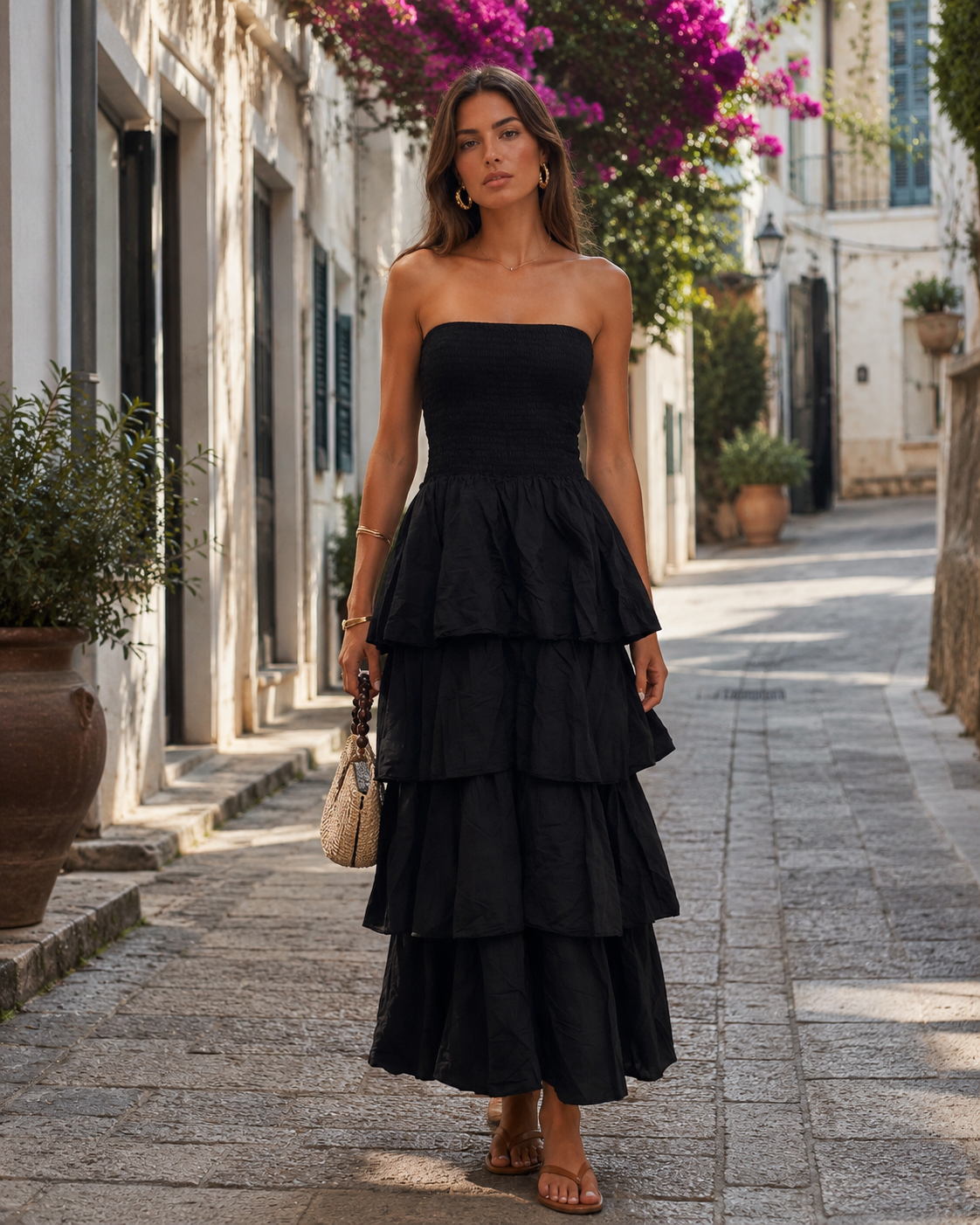 Vestido Sevilla Con Volantes