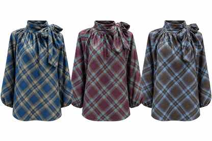Camisa Xadrez Mg Tufada & Laço