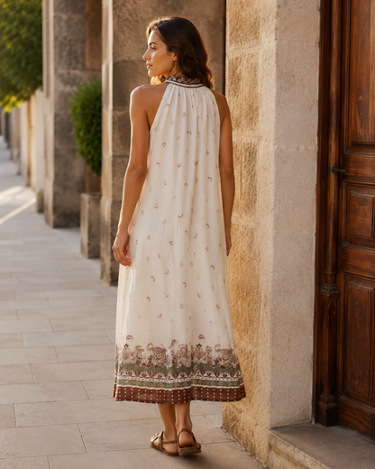 Vestido Serena Cornucopias Folho e Berloque
