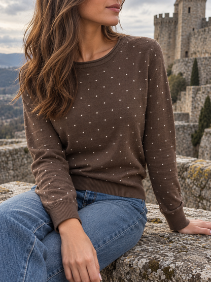 Camisola Pintas Malha Finess