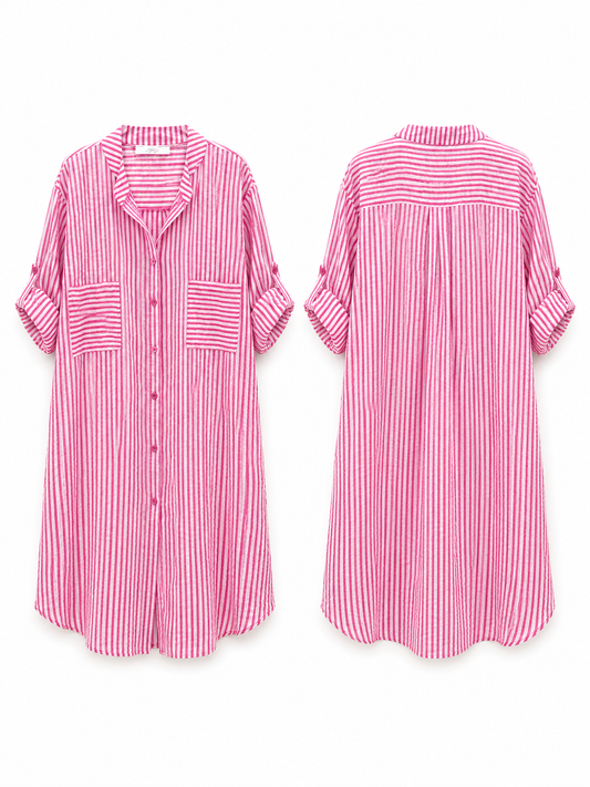 Tunica Vestido Riscas Summer