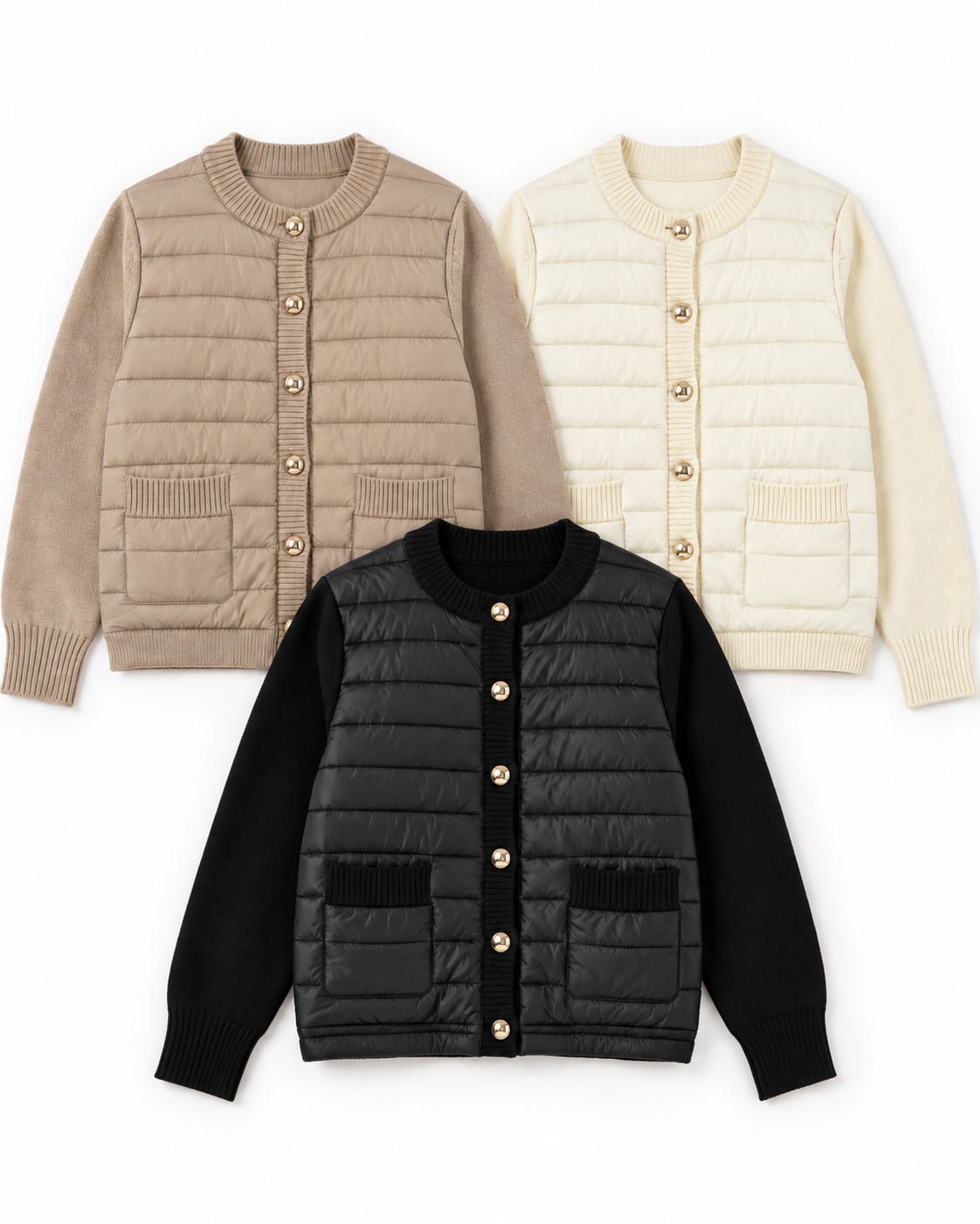 Cazadora Nylon/malha Betty