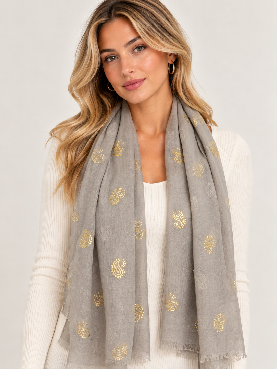 Echarpe Cornocopias Gold Cotton