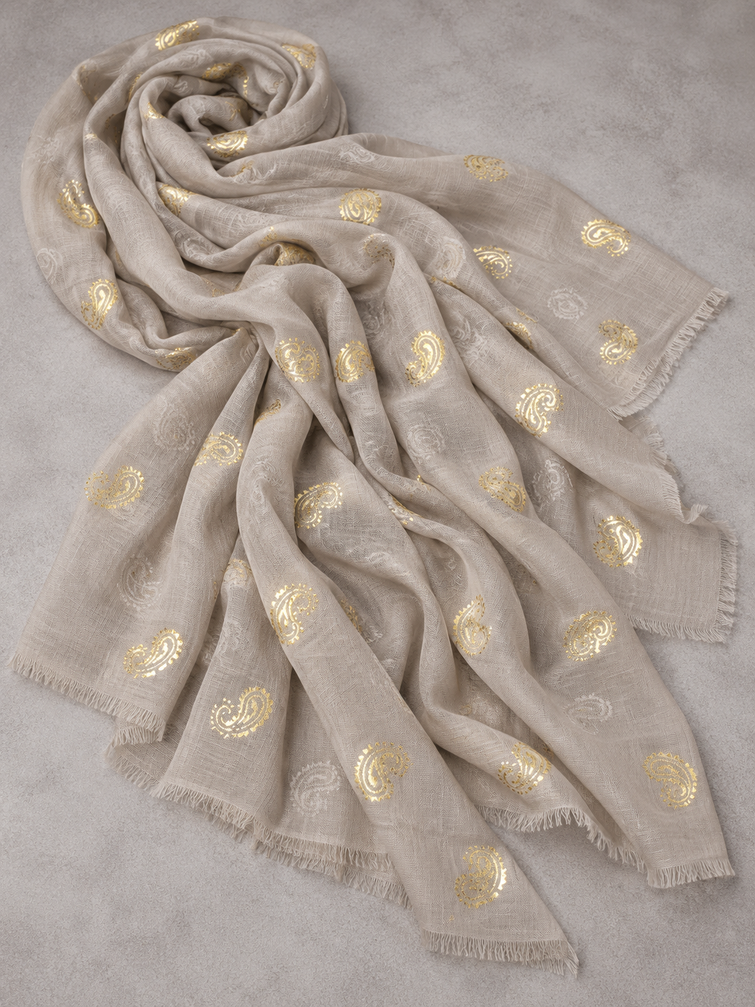 Echarpe Cornocopias Gold Cotton