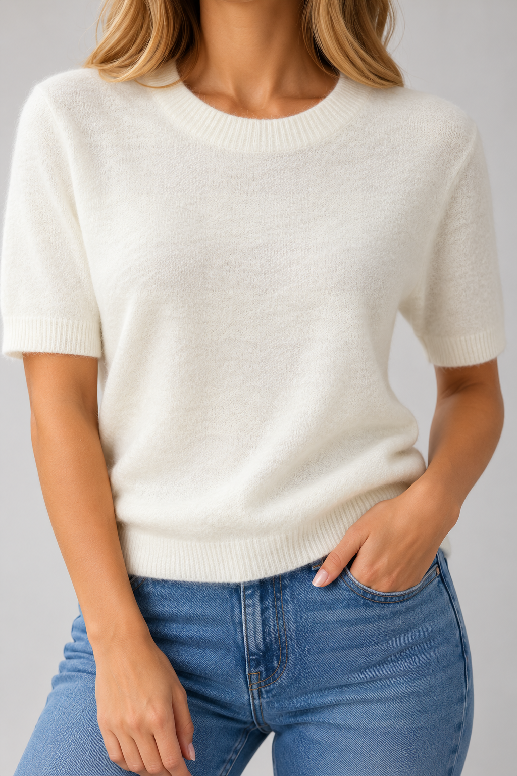Camisola Mg Curta Fofy/wool