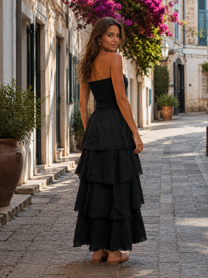 Vestido Sevilla Con Volantes