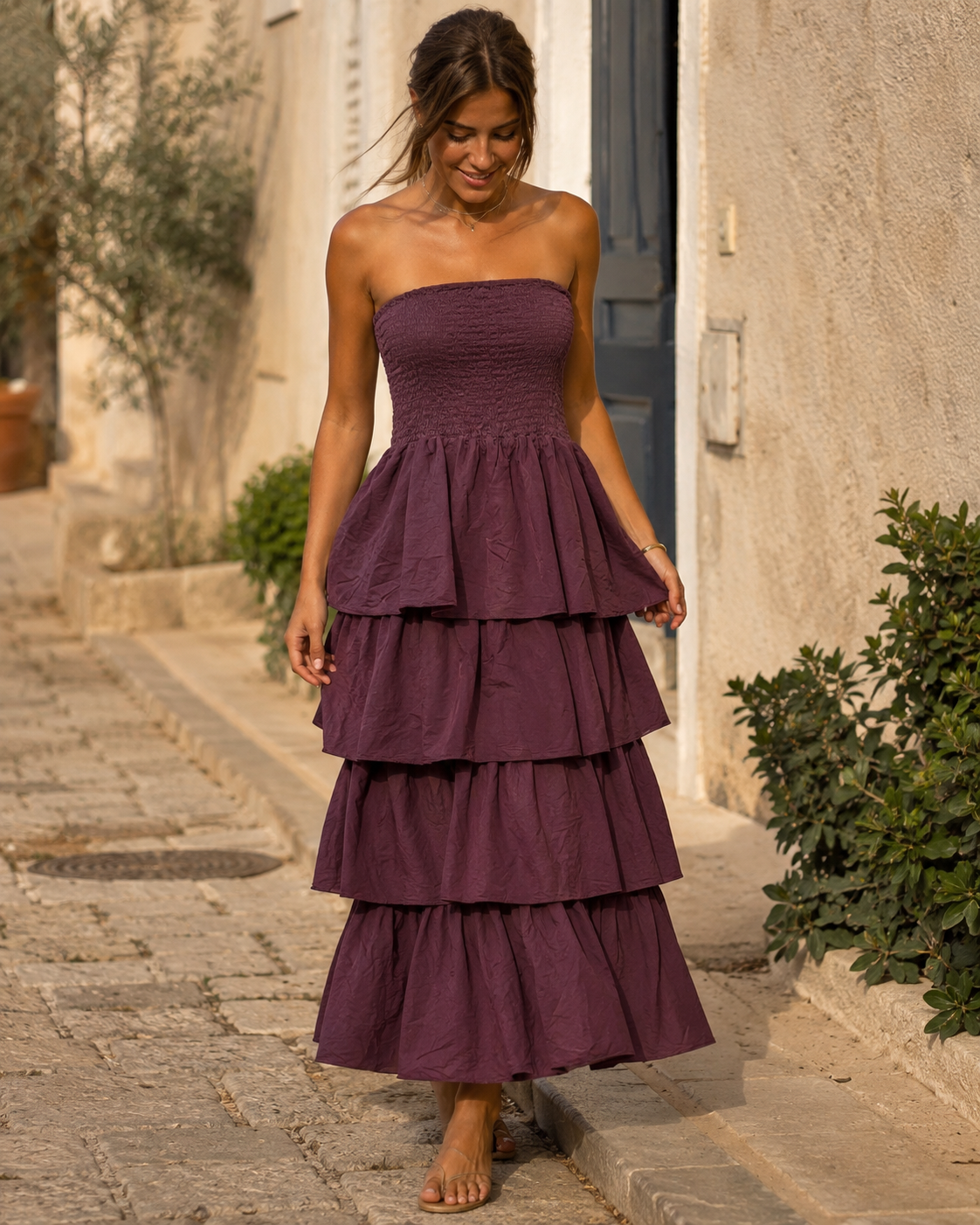 Vestido Sevilla Con Volantes