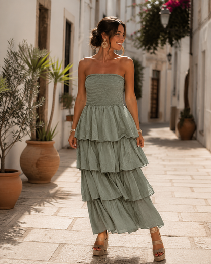 Vestido Sevilla Con Volantes