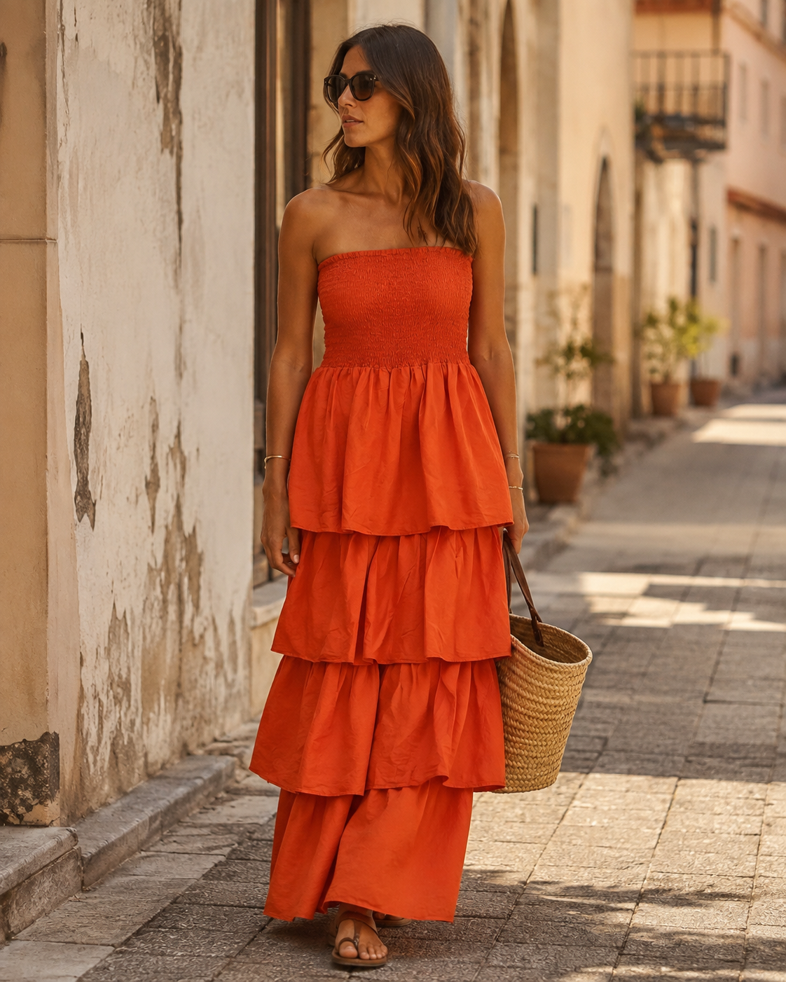 Vestido Sevilla Con Volantes