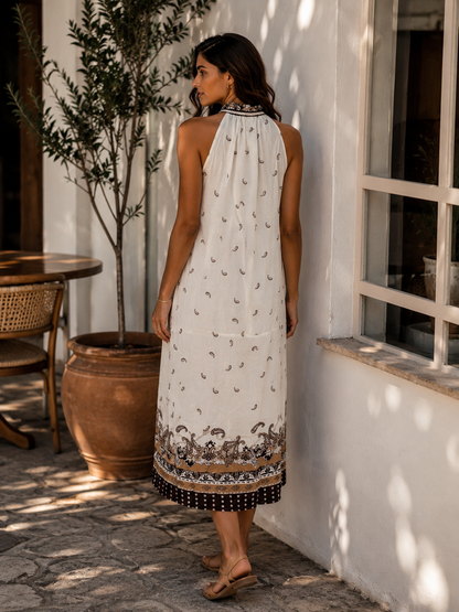Vestido Serena Cornucopias Folho e Berloque