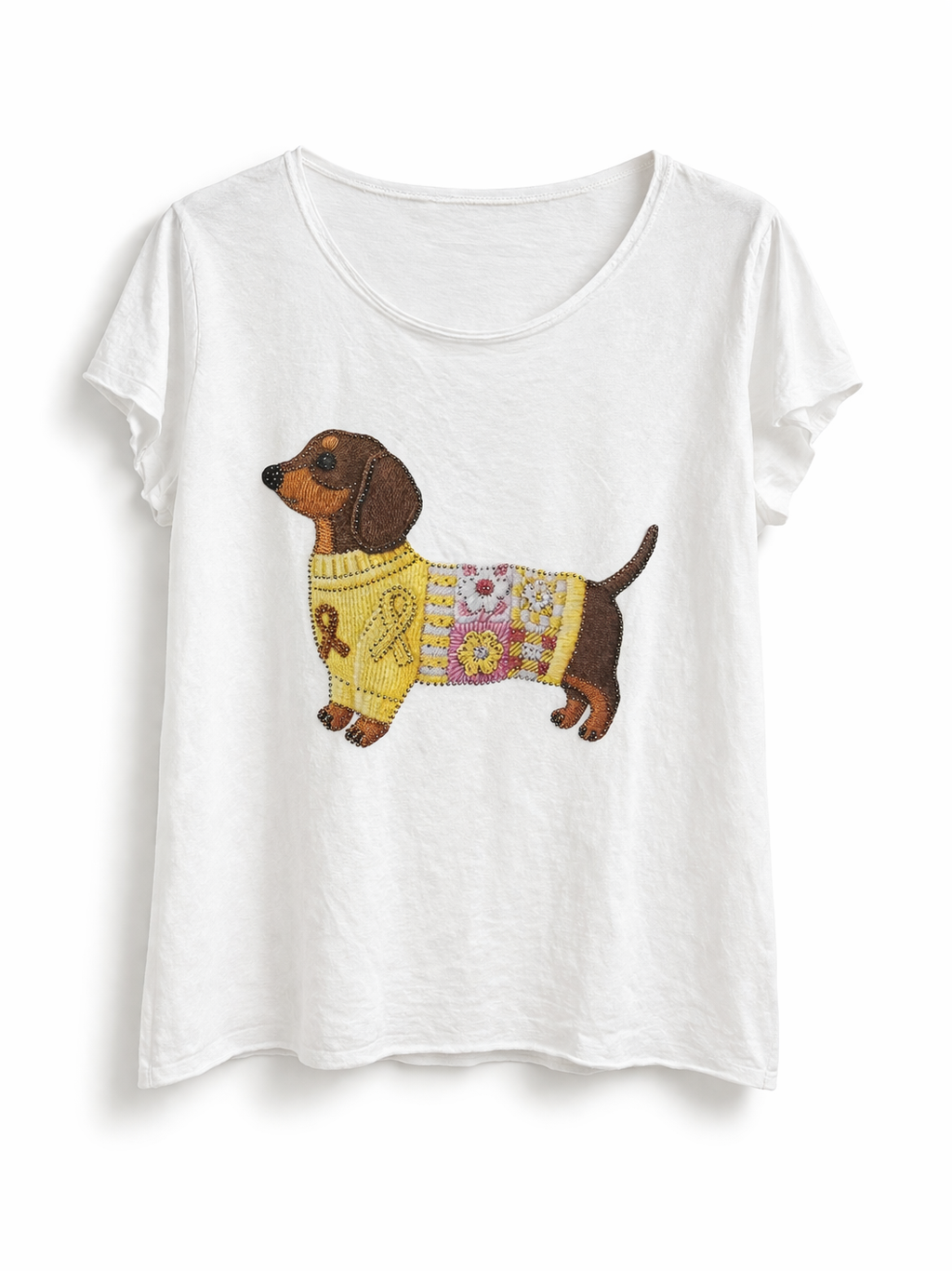 Tshirt algodão com cães