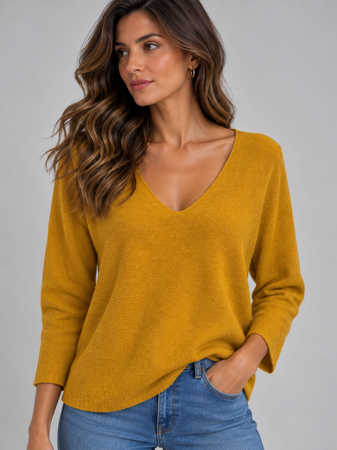 Camisola Decote V Confy