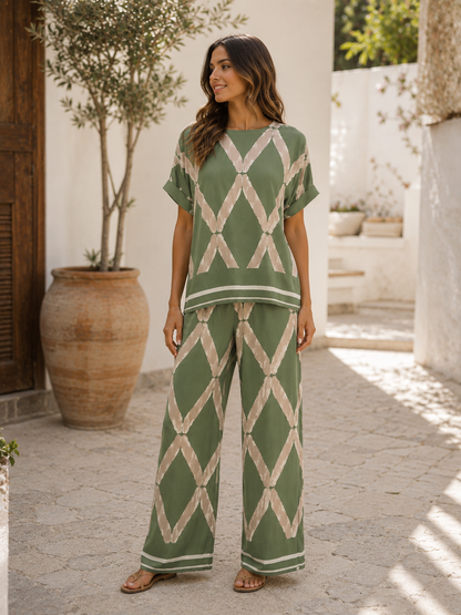 Conjunto Losangulo Malha Fria