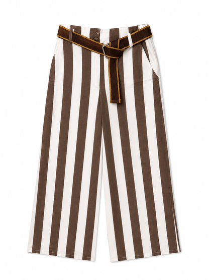 Calça Riscas Largas