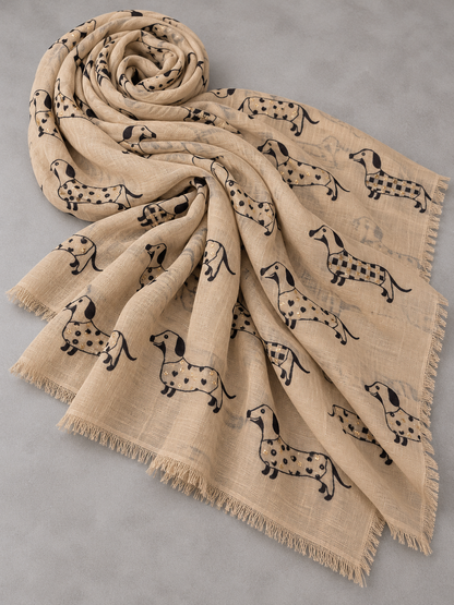 Echarpe Cães Cotton
