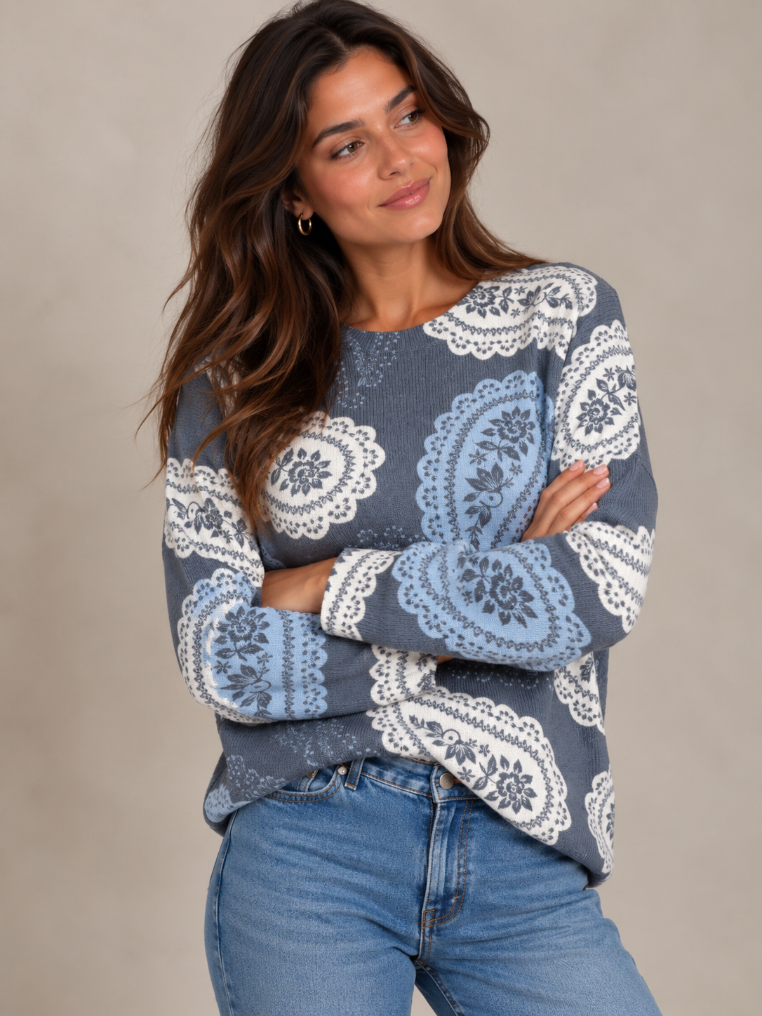 Malha Cornocopias Oversize
