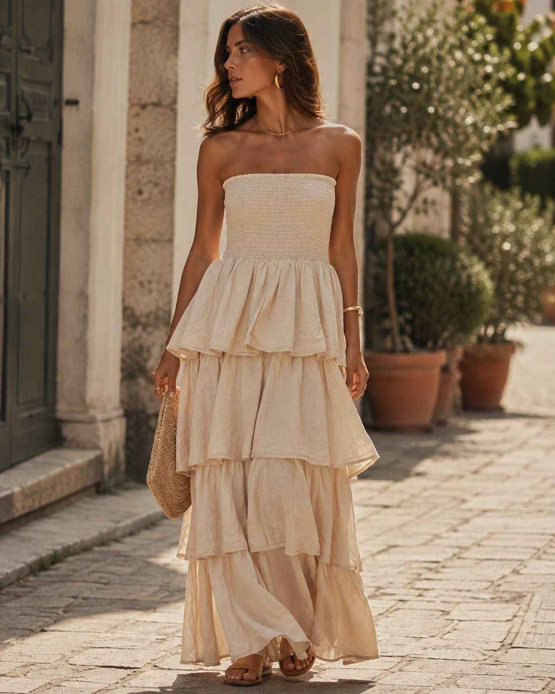 Vestido Sevilla Con Volantes