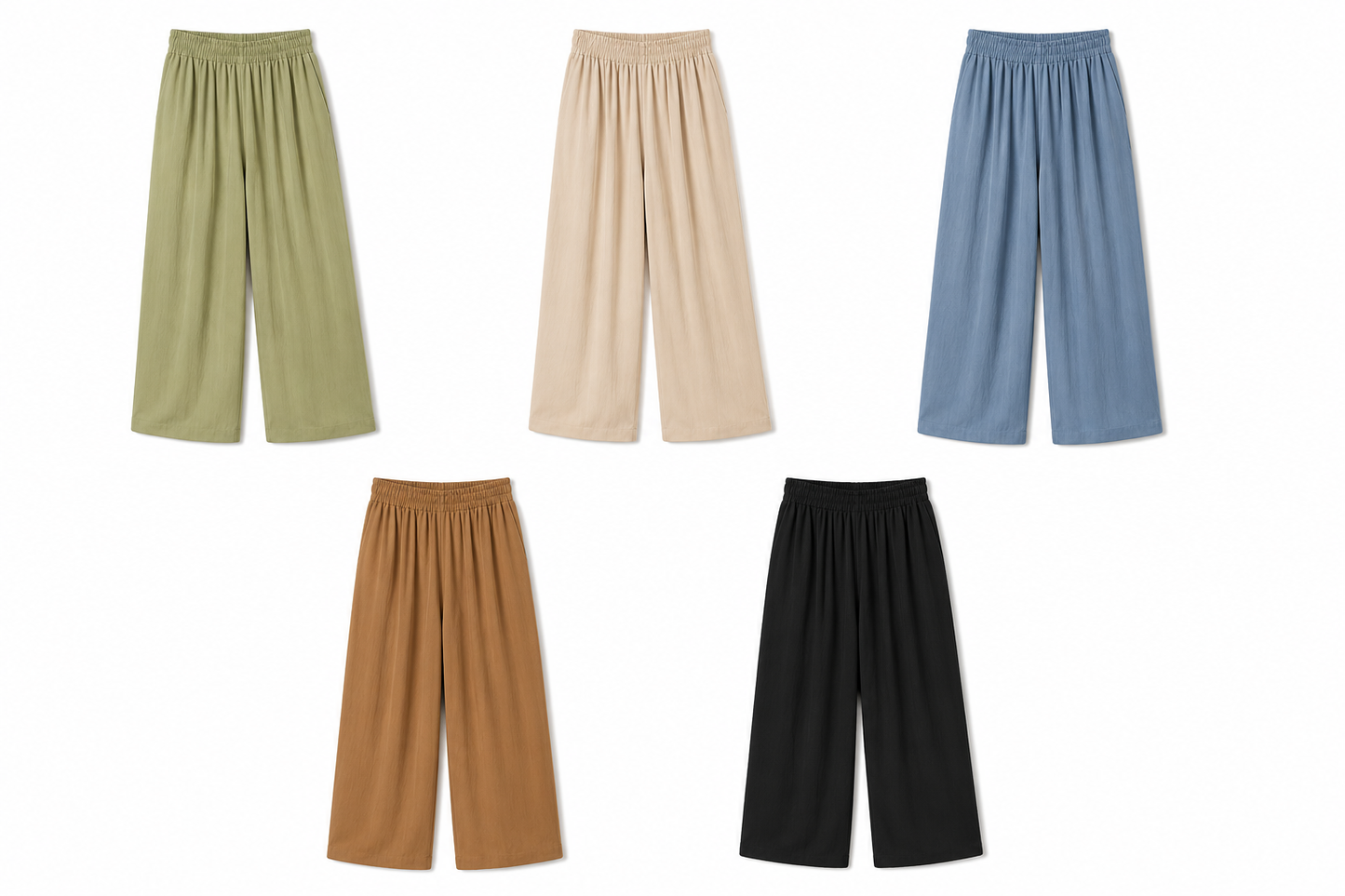 Calça Sedosa com Bolso