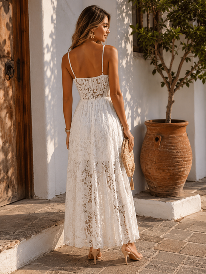 Vestido Renda com Calção