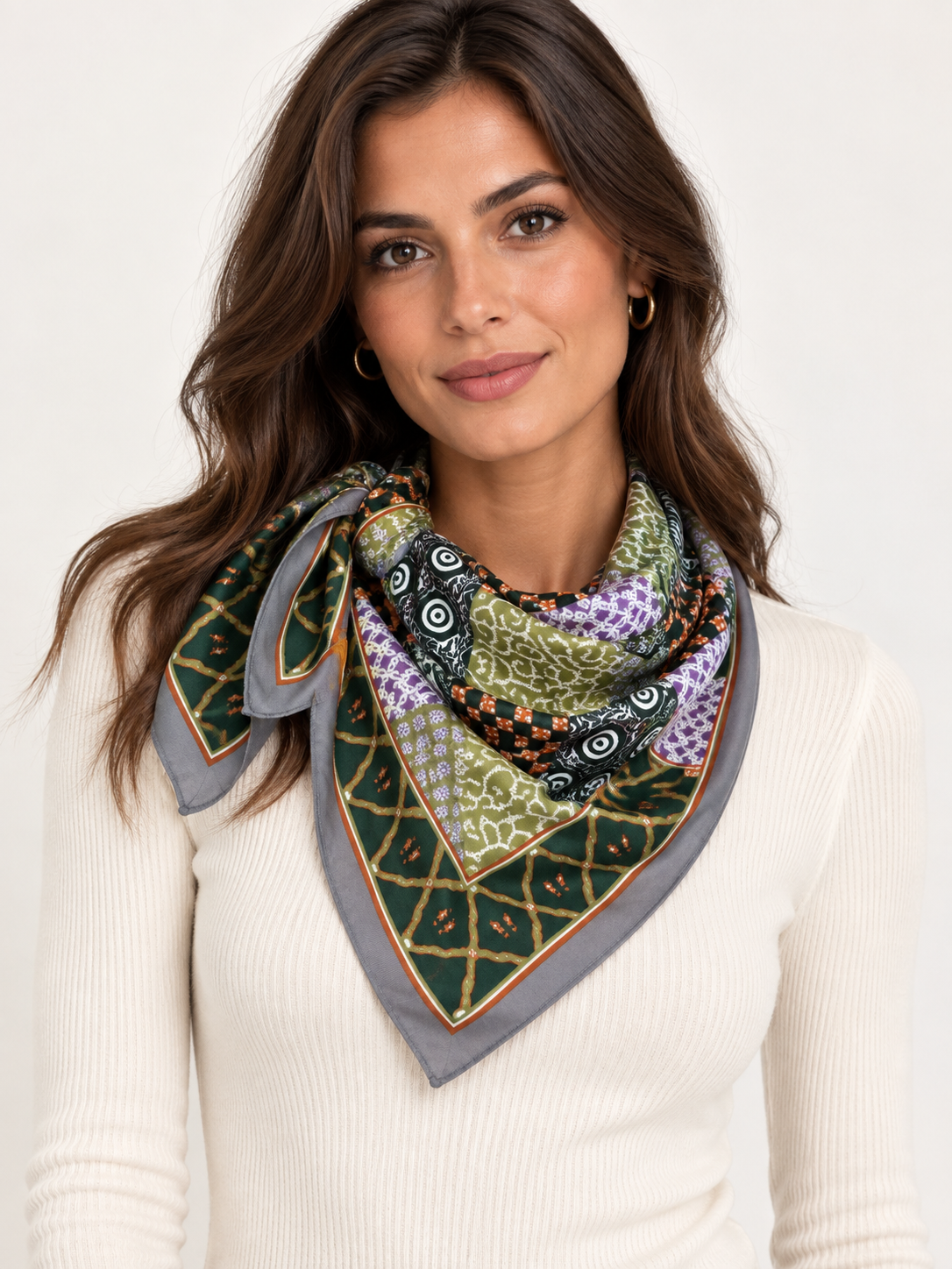 Lenço Mosaico Cotton