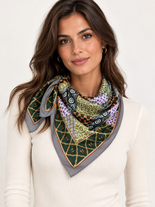 Lenço Mosaico Cotton