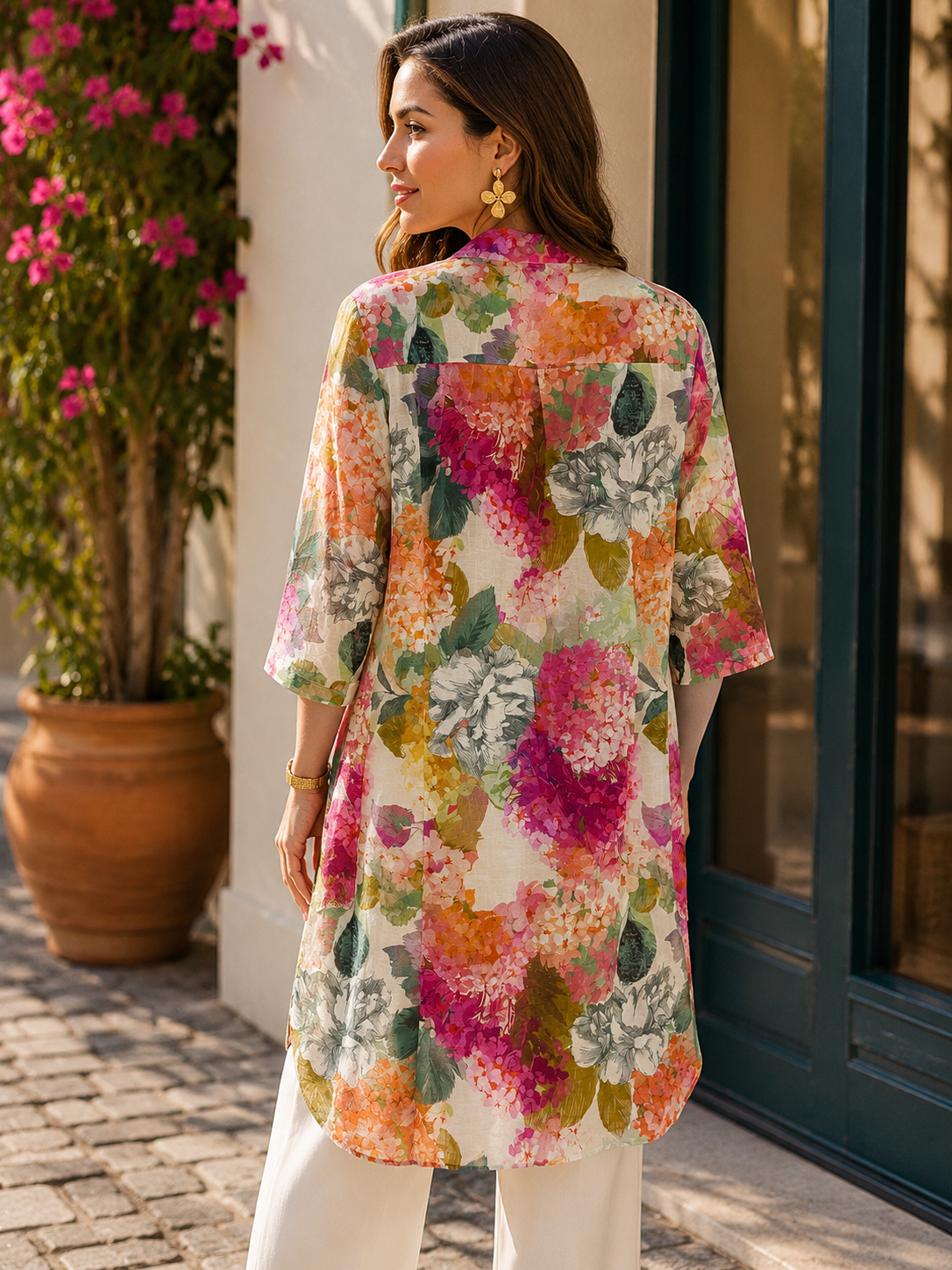 Tunica Fresh Print Pastel