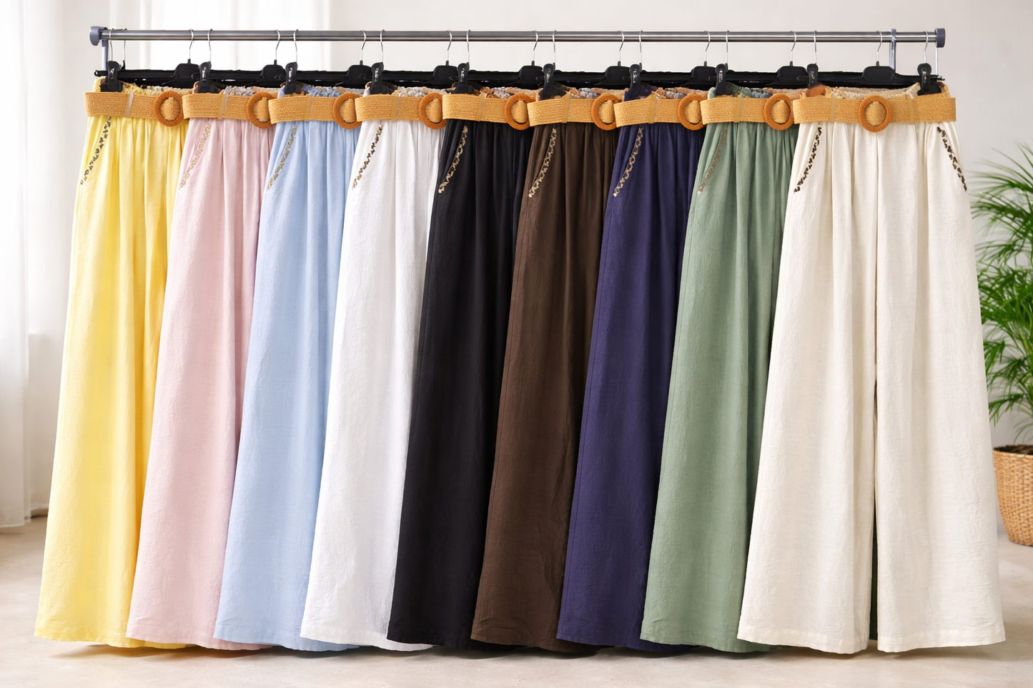 Calça Zig-Zag Bolso