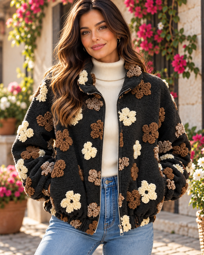 Bomber Flower Chic