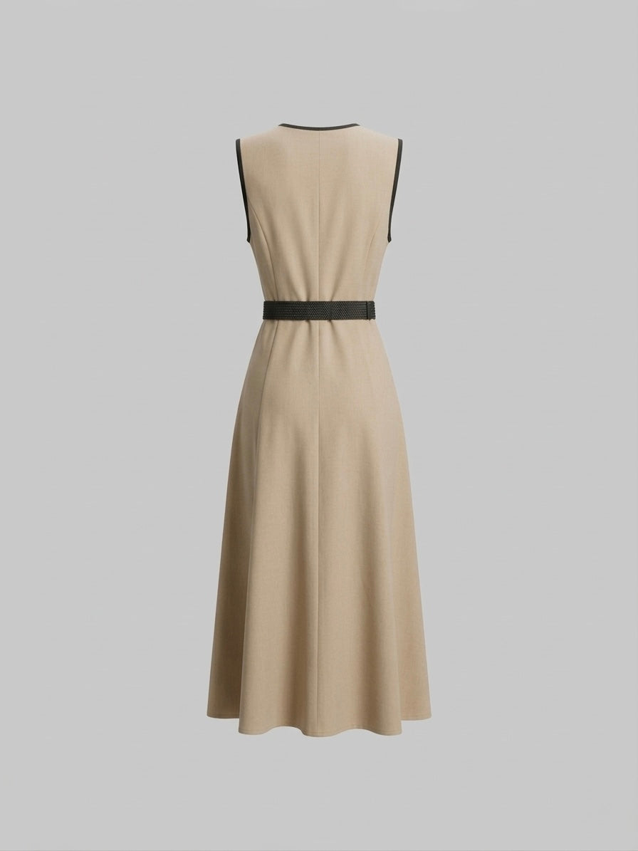 Vestido Kelly Trenzado Largo