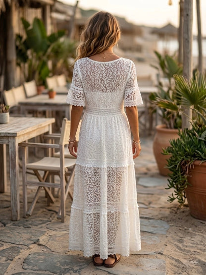 Vestido Renda Capri