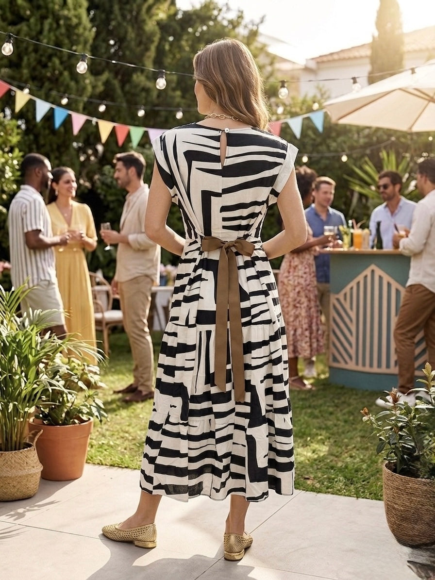 Vestido Estampado ZZ